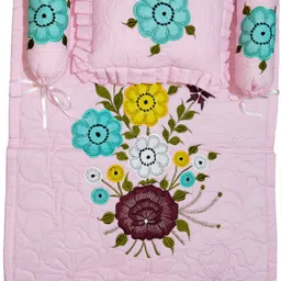 eram weavers 250 TC Cotton Single Embroidered Flat Bedsheet image 5