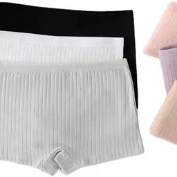 lx products Pack of 3 Self Design Women Boxer-picture-32