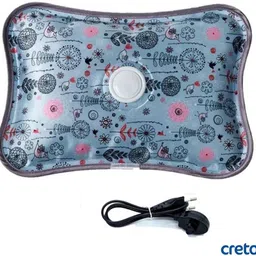 creto (Electric PVC Hot Water Bag for Winters/Pain Relief) Electric 1 L Hot Water Bag-picture-29