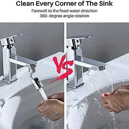 tex india by na 720 DEGREE UNIVERSAL SPLASH FILTER FAUCET faucet Health Faucet image 4