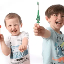 utkaria Toothbrush with F1 Racing Toy Car Soft Toothbrush-picture-14