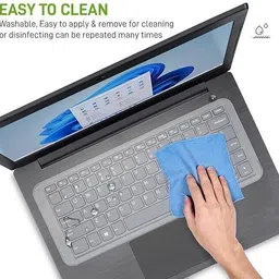 Prefect workmate Universal 14 inch Clear Laptop Keyboard Cover Thin For Dell, Acer, Asus, Samsung, Lenovo,Macbook,HP & Other all Laptop of 14 inch Keyboard Skin image 4