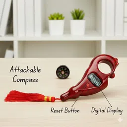 zyphen TAILLY COUNTER DIGITAL TASBIH & COMPASS JAAP MALA Digital Tally Counter image 2