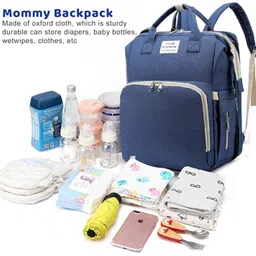 zhola Multifunctional Large Capacity Portable Foldable Travelling Bag for Mother Diaper Bag image 2