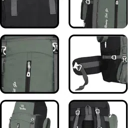 teeba bags Waterproof Bag for Trekking Hiking Outdoor Camp Luggage Bag Tour Travel Backpack Rucksack - 90 L image 5