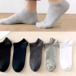 redcarp Men Striped, Solid Ankle Length, Knee High, Peds/Footie/No-Show, Thigh-picture-25