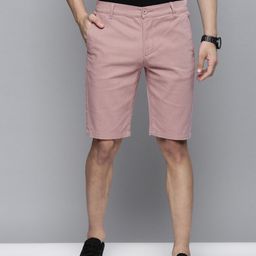 the indian garage co. Solid Men Pink Casual Shorts-picture-12