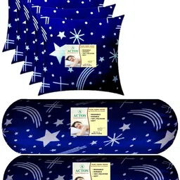 actos Combo Set Of 5 Cushion And 2 Microfibre Nature Bolster Pack of 7-picture-21