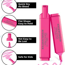 soni officemate Highlighter Set of 5 PP Box image 5