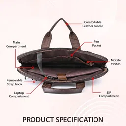 zipcraze Men Brown Messenger Bag image 3