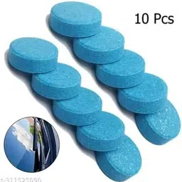 rodiq Car Glass Cleaner Tablet Car wiper Glass cleaner Pack of 10 Cleaning Tablets Vehicle Interior Cleaner image 2