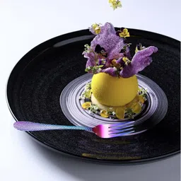 oicia Rainbow Appetizer Forks, Mini Cocktail Fruit Forks, Small Fork for Appetizers Stainless Steel Fruit Fork Set image 5