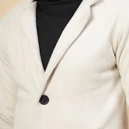 rigo Polar Fleece Solid Coat For Men image 5