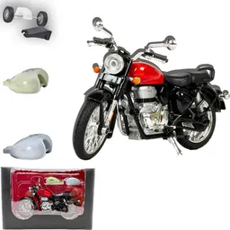 vibrona Durable Metal Toy Bike with Kickstand and Freewheel Feature image 1