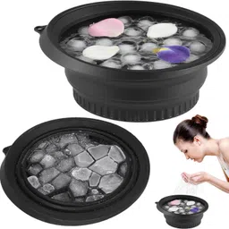 masox store Silicone Massage Bowl Portable Silicone Ice Facial Bowl for Spa, Cold Therapy & Home Facial Treatments-picture-15