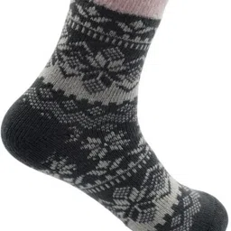 feetbyfoot Women Animal Print Mid-Calf/Crew image 3