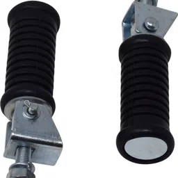 Ramanta Left Right Foot Rest for Royal Enfield Classic/Electra/Standard 350/500CC bikes (Black,2pcs) Foot Rest image 3