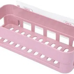 vrdh Self Adhesive Wall Hanging BATHROOM floating Shelf (pack of 2) 1.199 Plastic Wall Shelf-picture-25