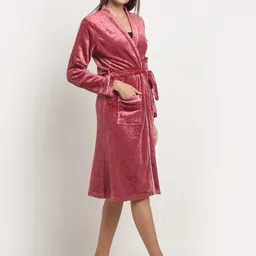 arrabi Rust Free Size Bath Robe image 3