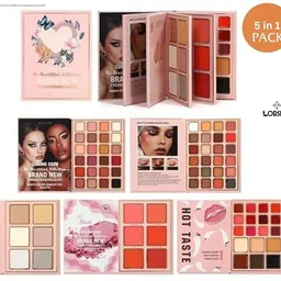 lorshel Professional Multipurpose 5 in 1 makeup book palette Beauty Tips 100 g-picture-25