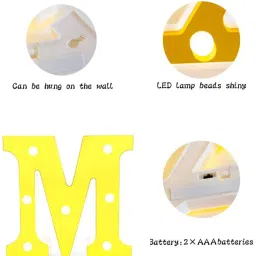 mansaa Mini Decortive- Name Battery Operated Decorative Light image 5