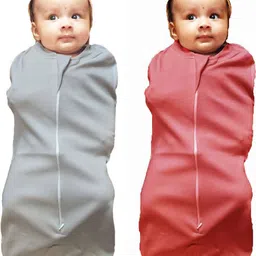 mammachamp POD/Swaddle/Sleeping Bag/Sack for NewbornBaby 0-3 months-PK2 BROWN+Gray Sleeping Bag-picture-14