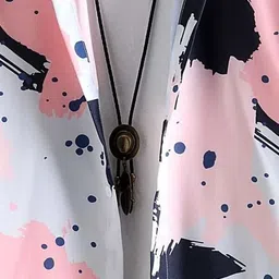 glori star Men Night Suit Set Pink Printed image 3