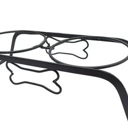 home bargains Dog Bowls With Stand Bowl Food and Water bowl for Dog Pet Feeding Bowl Iron Pet Bowl image 2