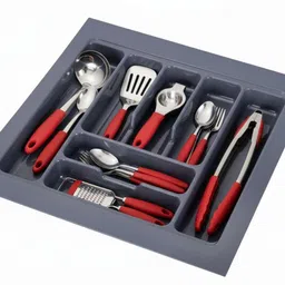 lifetime Cutlery Tray for Kitchen Drawer 15x19 Inch Disposable Plastic Cutlery Set-picture-15