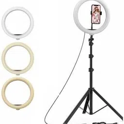 Paradox 10"Big Selfie LED Ring Light 7ft Tripod Stand live video Stream Phone Holder P72 Ring Flash-picture-23