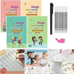snowshell Magic Reused Practice book For Kids Handwriting 4 Book Drawing Books Magic Zx244-picture-33