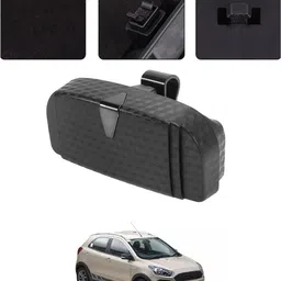 ayw Universal New Black Colour Multipurpose Sunglass Holder For Car-112 Black Car Sunglass Clip Holder image 1