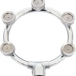 zorbes Stainless Steel Garden Misting Ring 1 L Hose-end Sprayer image 1