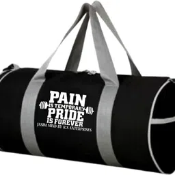 k.s enterprises 20 L Gym Duffel Bag - premium quality sports bag with separate shoe compartment water resistant - Grey image 1