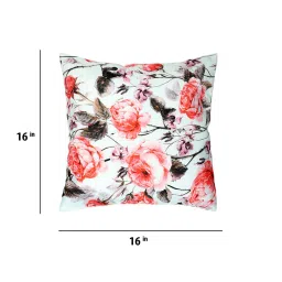 Multicolor Abstract Polyester 16 X 16 Inches Cushion Cover (Set of 5) by Bella True image 3