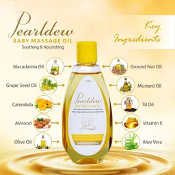 pearldew Baby Massage Oil image 3