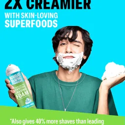 bombay shaving company Sensitive Shaving Foam for Men with Aloe Vera & Oats image 4