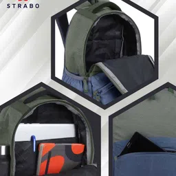 strabo Small 20 L Laptop Backpack COOPER image 5