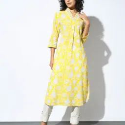 svrnaa by azorte Printed Straight Long Kurta-picture-13
