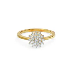 emori Women Yellow Gold Sunrise Lab Grown Diamond Ring image 1