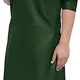 vibhuti Men Solid Cotton Blend Straight Kurta-picture-17