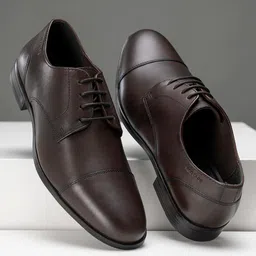 Red Tape Men Lace-up Derbys Formal Shoes-picture-11