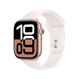 Apple Fluoroelastomer Sport Band for Apple (44mm / 45mm / 46mm / 49mm, M / L) (Durable & Strong, Light Blush) image 2