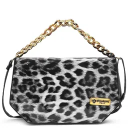 stylishsslerion Sling bag-cheeta print-black & white Bow Sling image 1