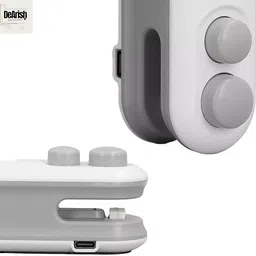 krishna variety hub Portable 2 in 1 Mini Sealing Machine and Cutter | Handheld Food Packet Sealer Hand Held Heat Sealer image 3