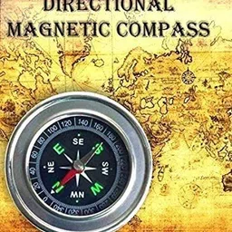 krytone 1PCS Stainless Steel Directional Magnetic Compass forTravel Compass image 5
