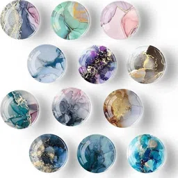 12Pcs Crystal Refrigerator Glass Magnets Fridge Magnet Pack of 1-image-26