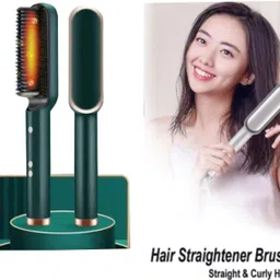 SYMFLOW Hair Brush Curling Anti-perm Straight Hair Comb Hair Iron Hair Styler Tool S225 Professional HQT 909b Hair Straightener comb Styler 5 Temperature Control S225 Hair Straightener Brush-picture-11