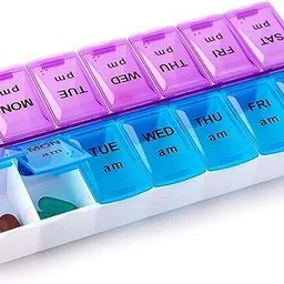 skr 7-Days Medicine Box, Pill Organizer, Travel Pill Box Pill Box-picture-14