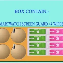 DB Tempered Glass Guard for FASTRACK OPTIMUS 2 PRO SMART WATCH TEMPERED GLASS (PACK OF 4) image 2